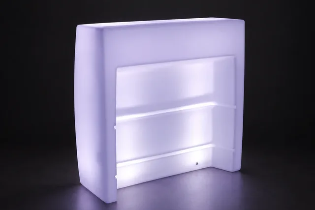Imagen referencial generada del Bar Deco LED